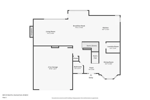 $525,000 | 8031 West 122nd Terrace, Overland Park, KS 66213