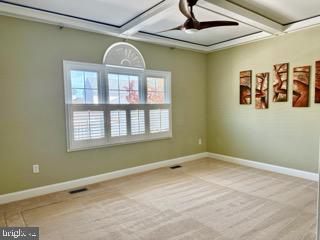 2462 Five Shillings Road Frederick, MD 21701 - Photo 18 of 55 a view of an empty room with window and ceiling fan