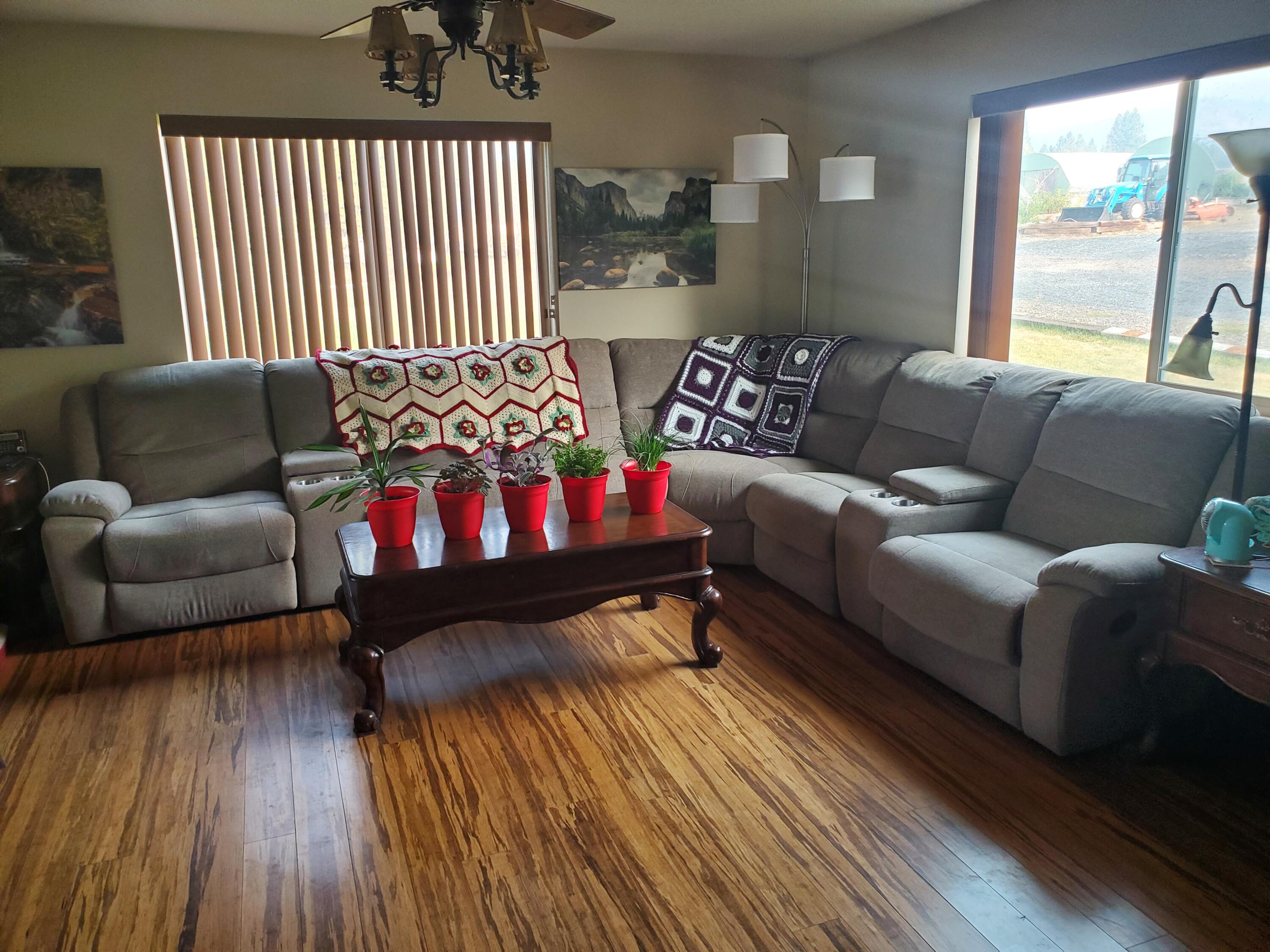 22915 Bliss Road Sprague River, OR 97639 - Photo 13 of 23 a living room with furniture and wooden floor