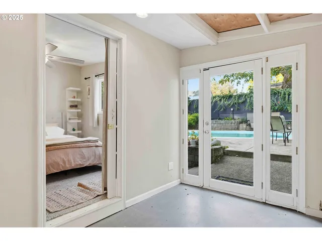 a view of living room and window