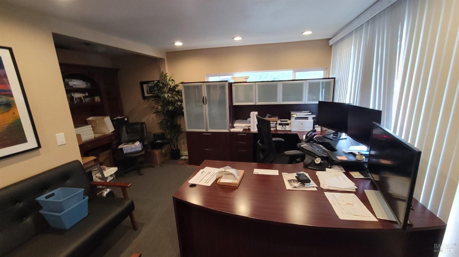 4135 Santa Rosa Avenue Santa Rosa, CA 95407 - Photo 33 of 42 a view of a workspace with furniture and a window