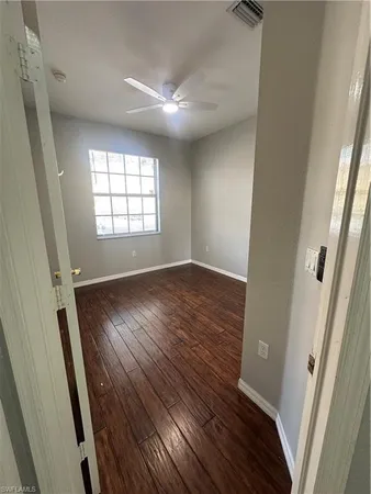 wooden floor in an empty room