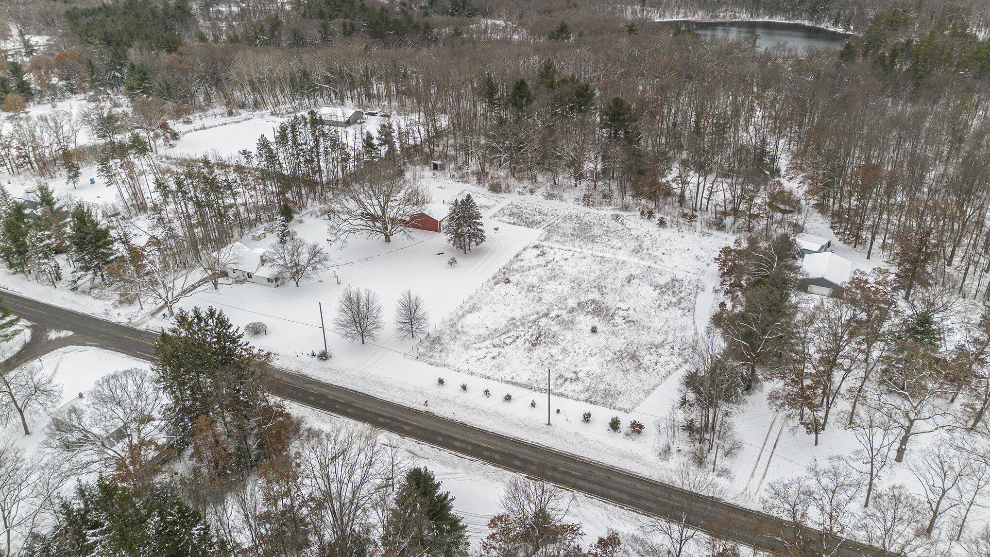 2730 Johnson Road Gowen, MI 49326 - Photo 29 of 33 2730 Johnson Rd Aerial 2