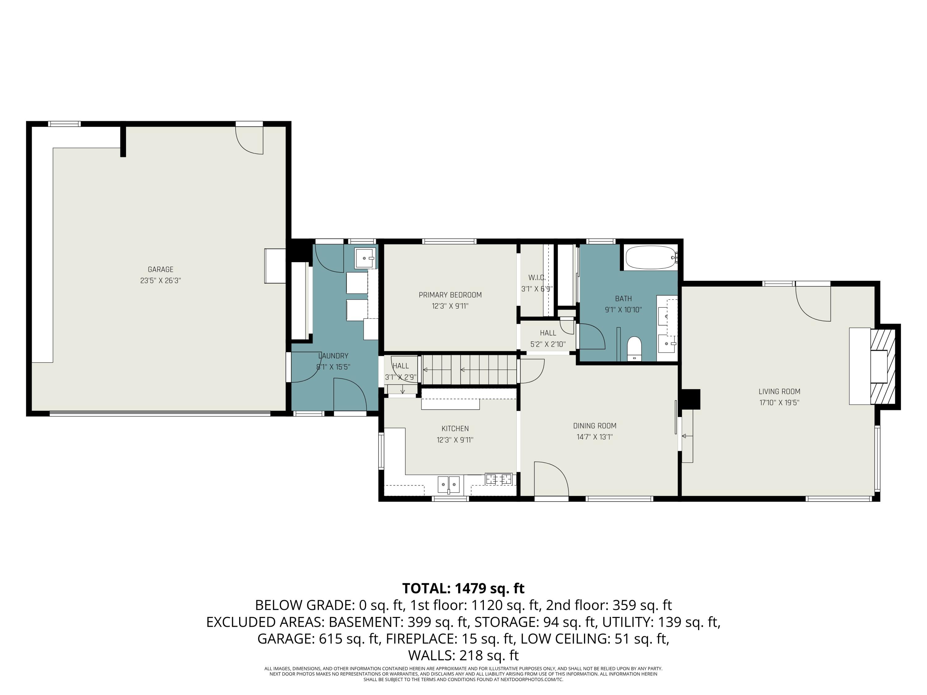 2730 Johnson Road Gowen, MI 49326 - Photo 33 of 33 2730 Johnson Rd Main Floor Plan