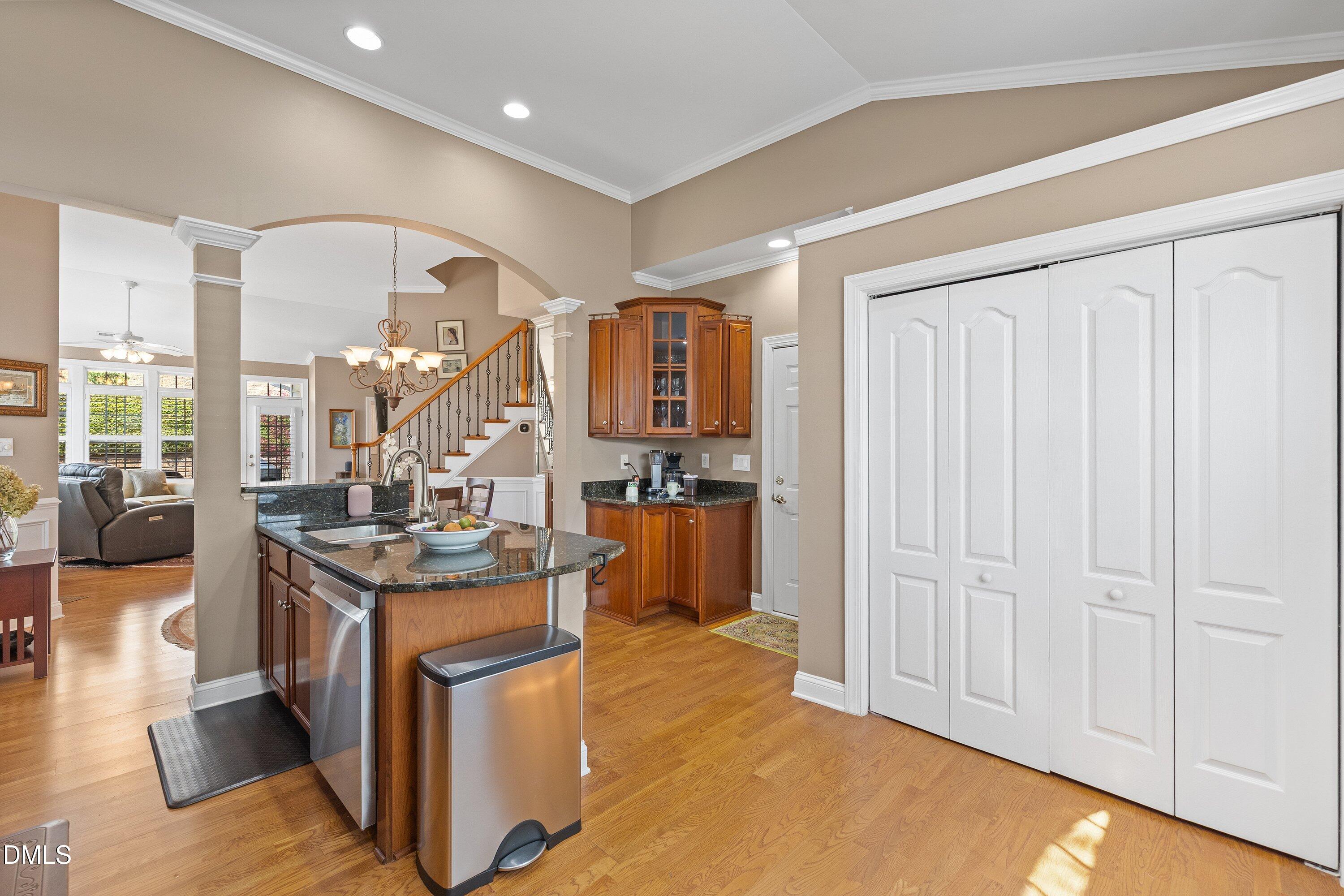 12241 Orchardgrass Lane Raleigh, NC 27614 - Photo 18 of 55 Island to coffee bar