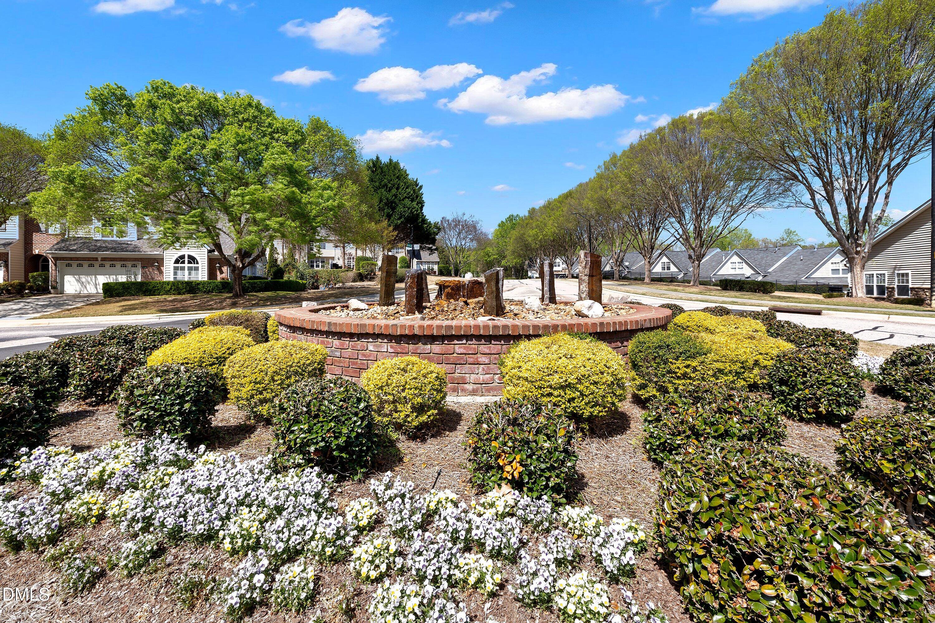 12241 Orchardgrass Lane Raleigh, NC 27614 - Photo 49 of 55 Fountain Entrance to Community