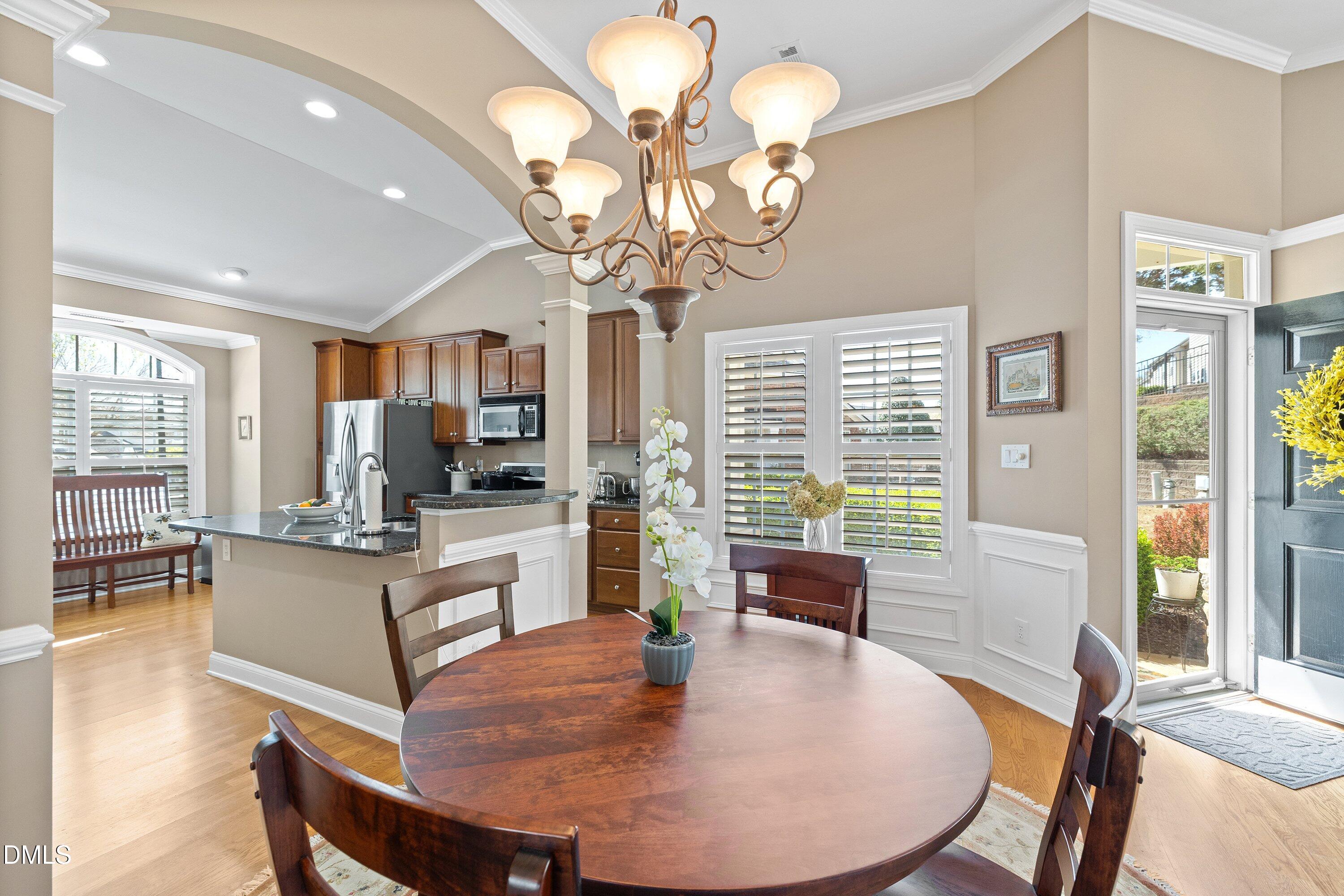 12241 Orchardgrass Lane Raleigh, NC 27614 - Photo 6 of 55 Dining to Exterior Window