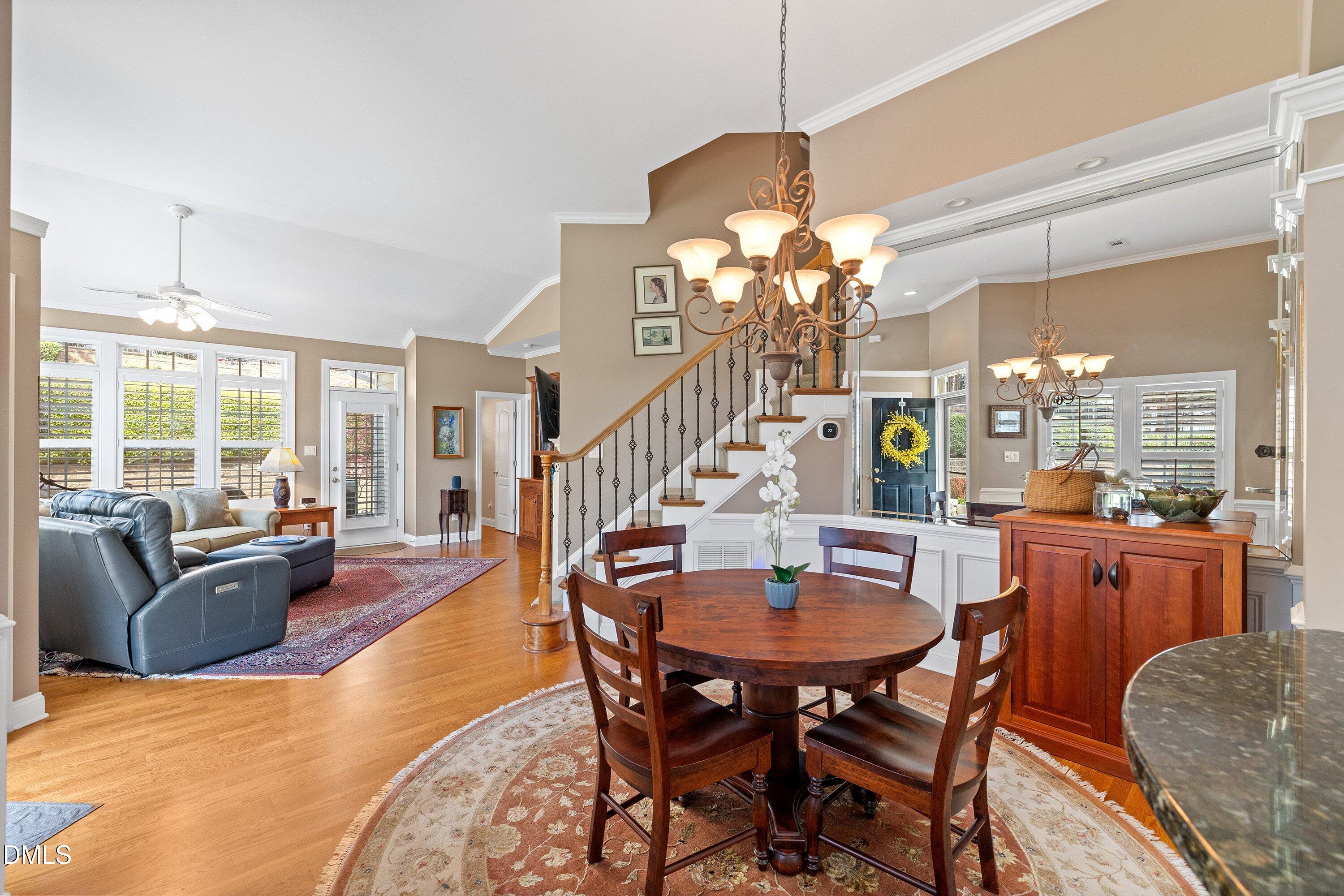 12241 Orchardgrass Lane Raleigh, NC 27614 - Photo 7 of 55 Dining to Family Room
