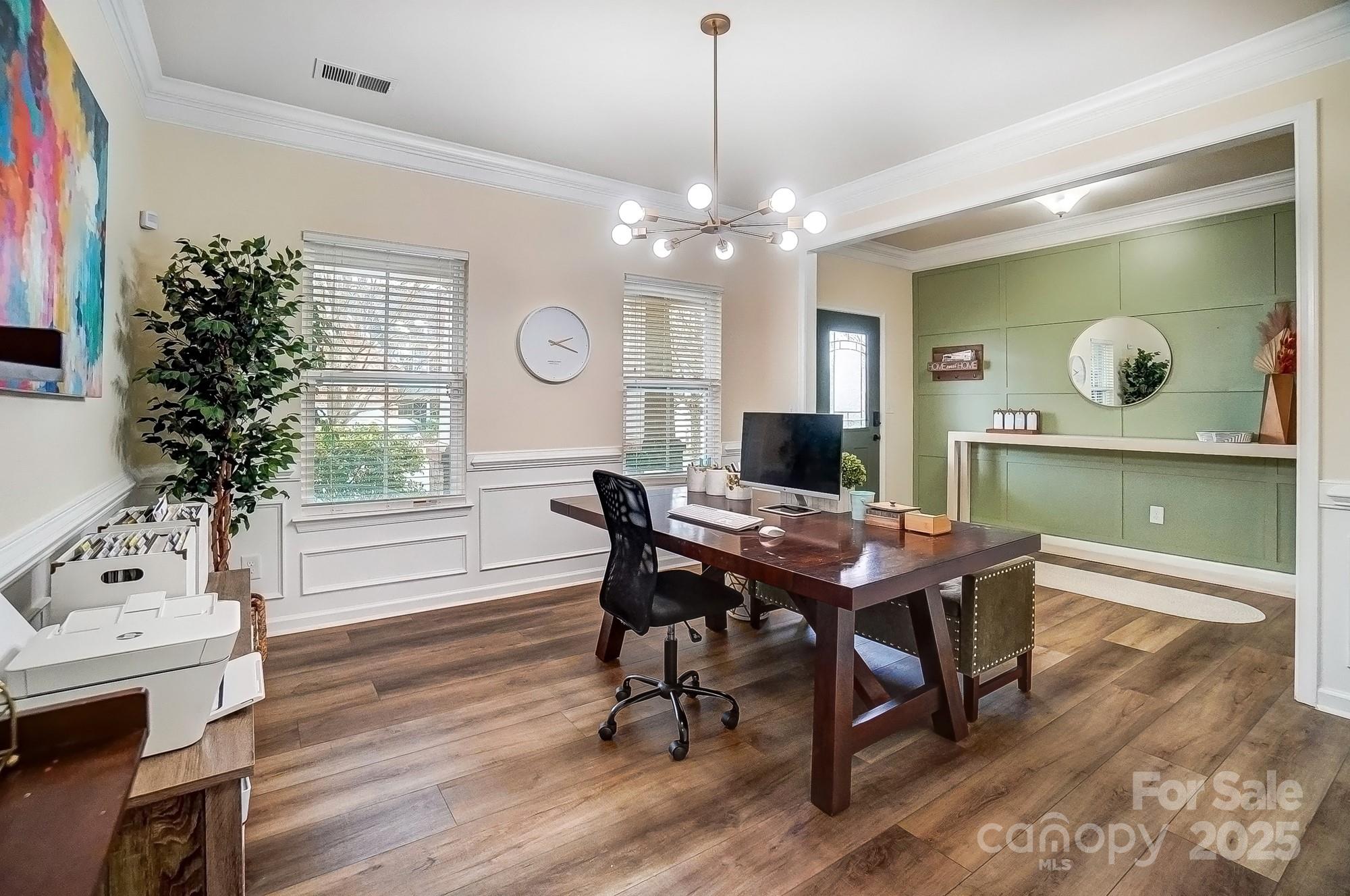 2065 Taney Way Indian Land, SC 29707 - Photo 20 of 43 a view of a dining room with furniture window and wooden floor