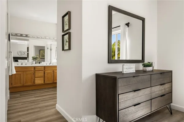 a view of yard with seating area and furniture