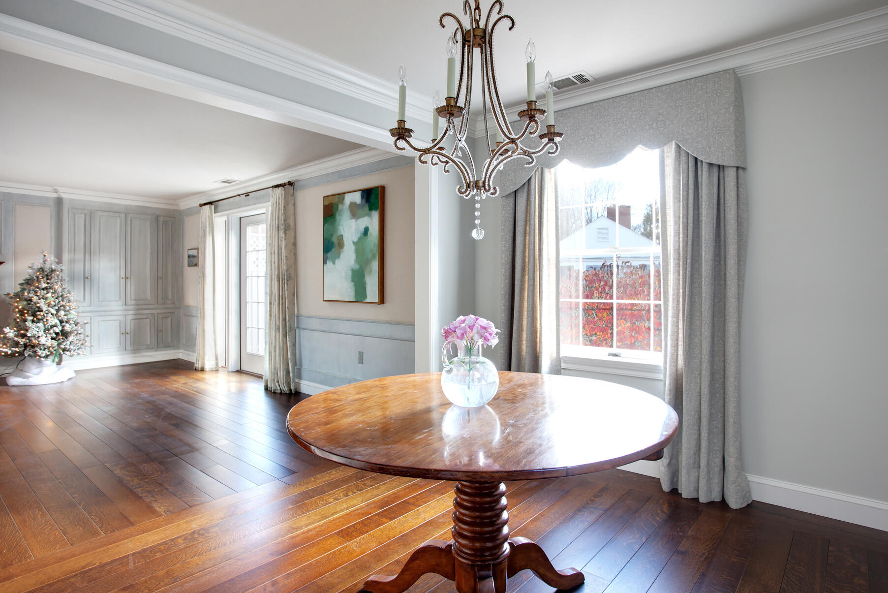 39 Tower Hill Road, Unit 16C Osterville, MA 02655 - Photo 10 of 42 a view of a dining room with furniture window and wooden floor