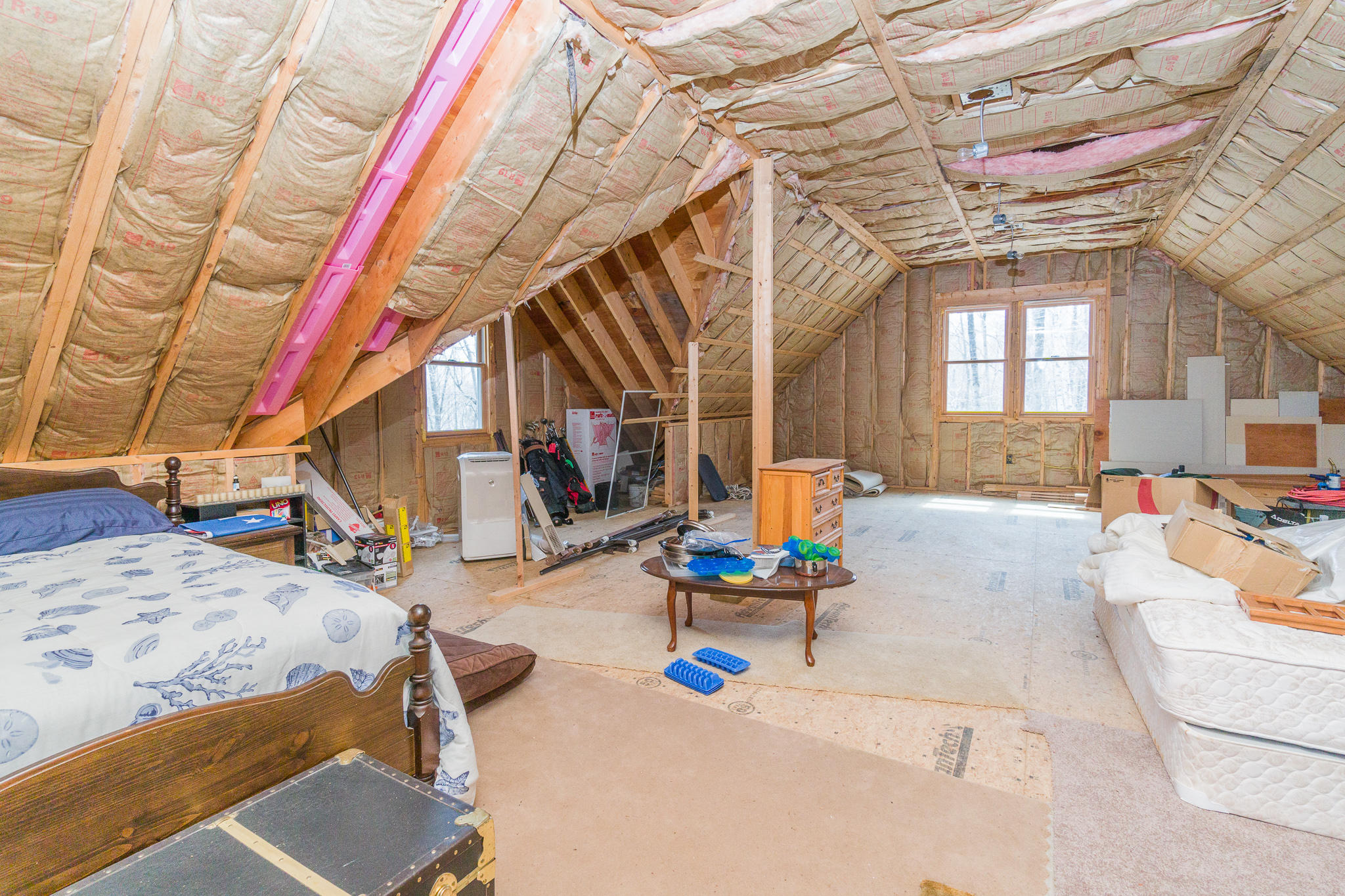 1874 Ridge Road Standish, ME 04084 - Photo 29 of 32 attic insulated