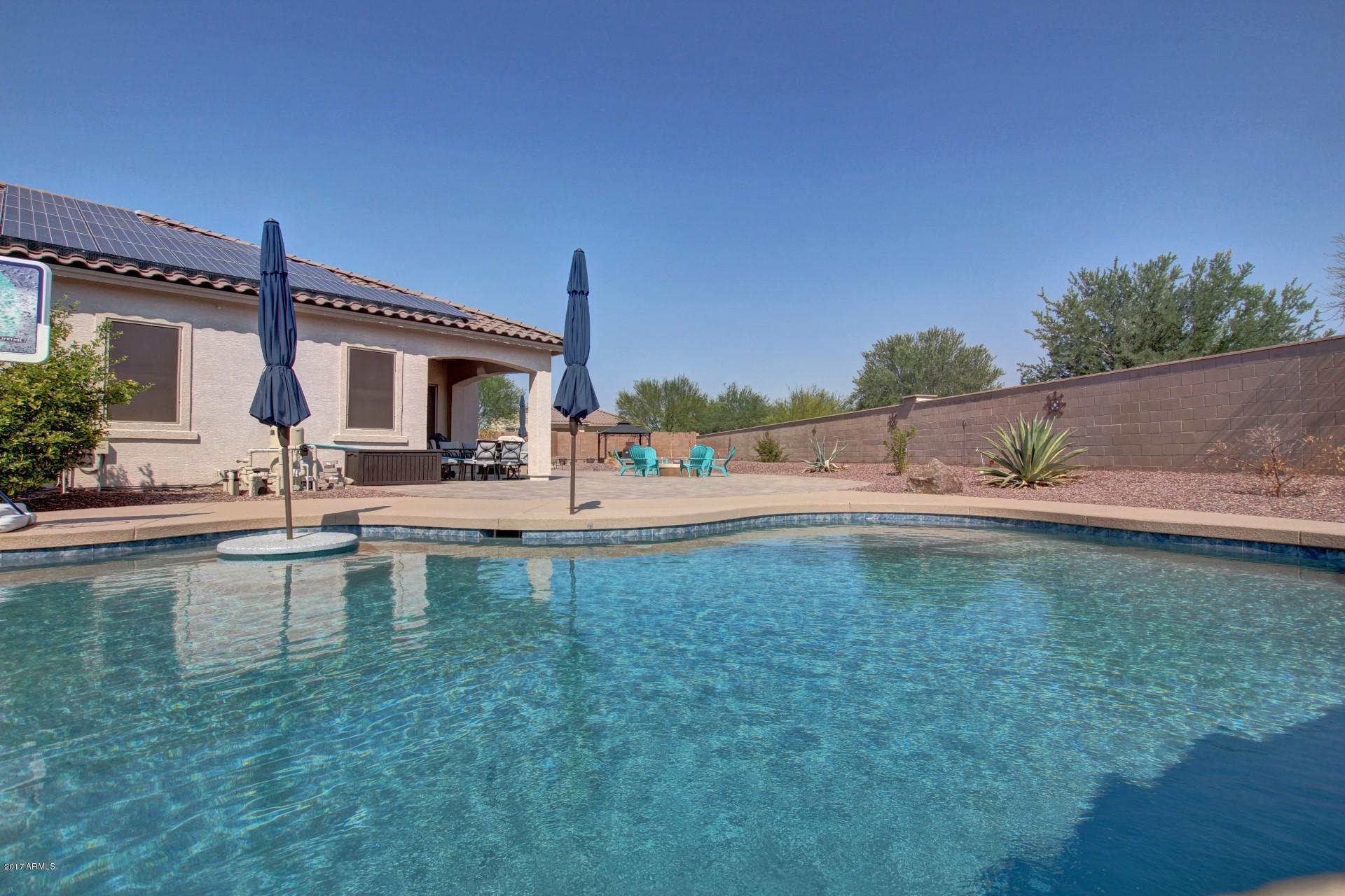 17657 West Agave Road Goodyear, AZ 85338 - Photo 29 of 37 High Tech, Energy Efficient Pool