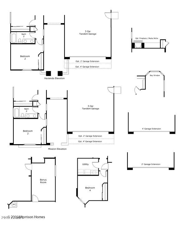 17657 West Agave Road Goodyear, AZ 85338 - Photo 36 of 37 Arcadia Floor Plan 1