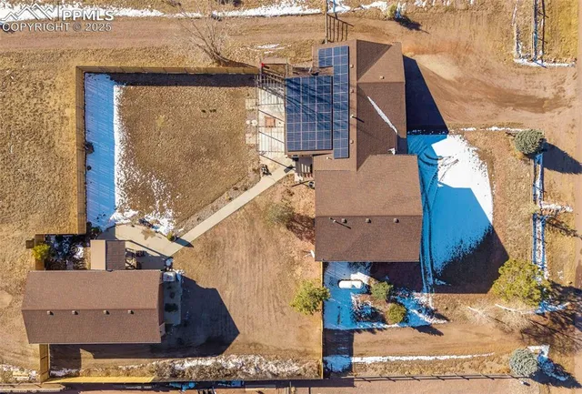 a backyard of a house