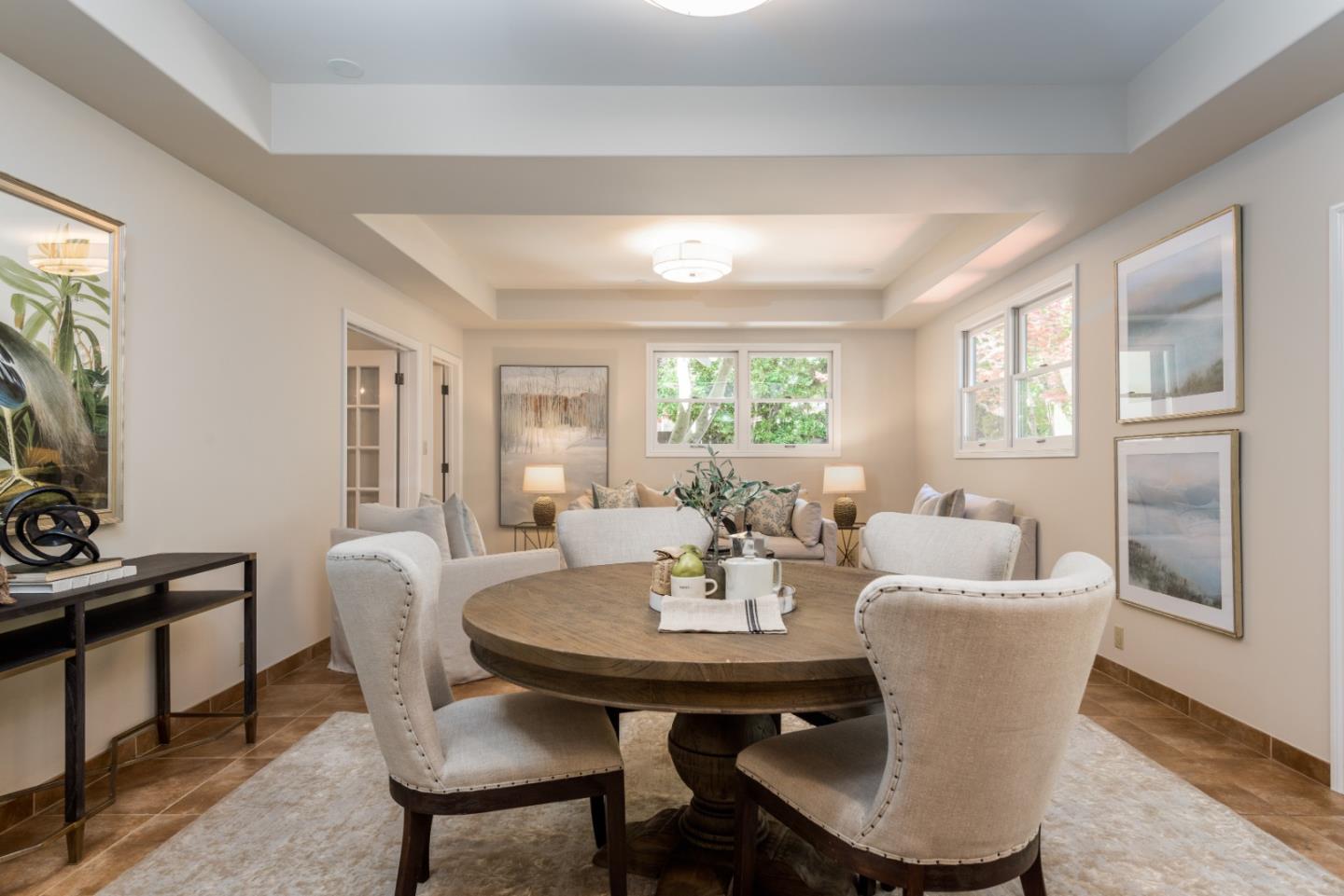 400 Warren Road San Mateo, CA 94402 - Photo 35 of 54 a view of a dining room with furniture and window