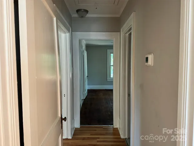 a view of a hallway