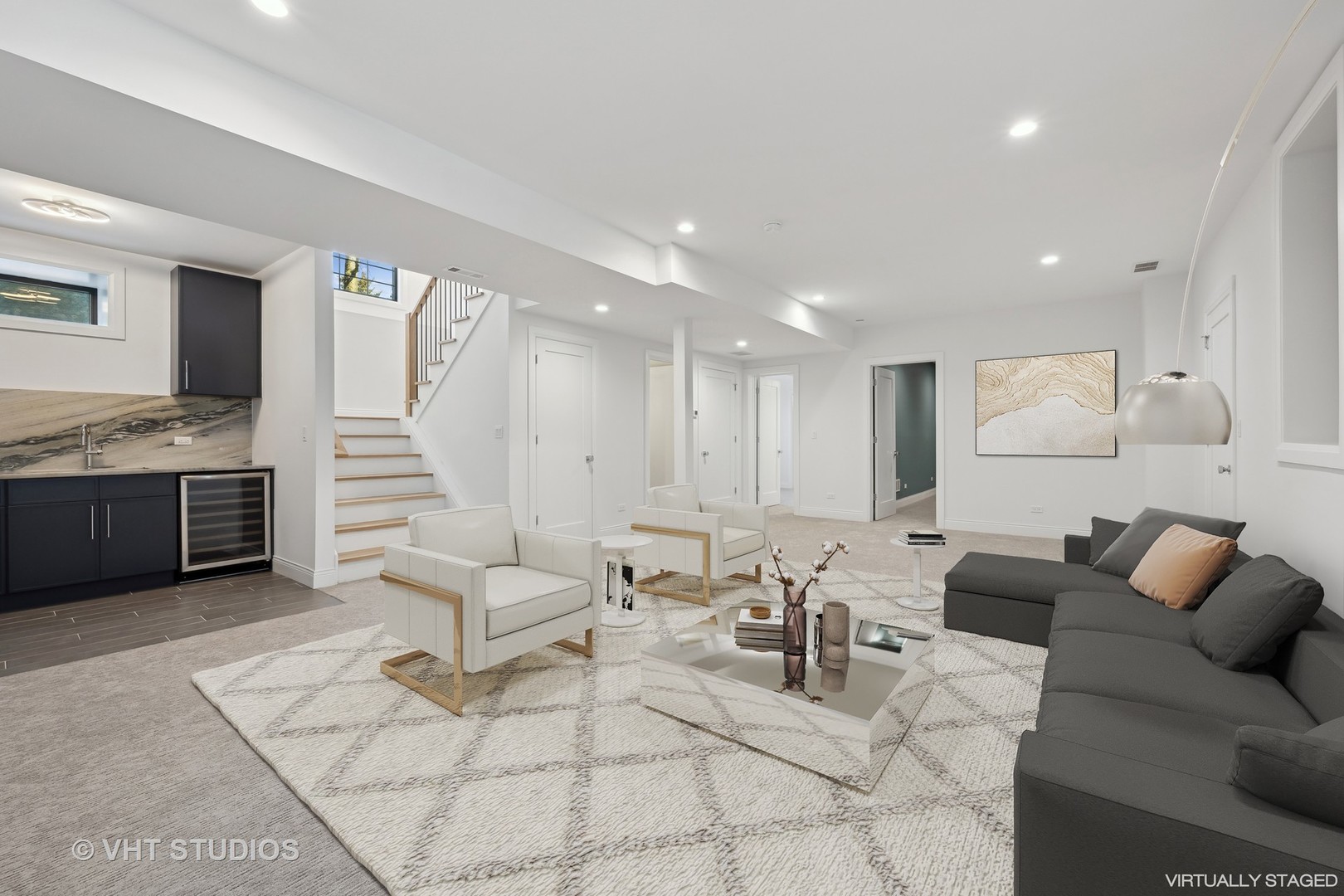 399 Ridge Avenue Winnetka, IL 60093 - Photo 37 of 45 a living room with furniture and wooden floor