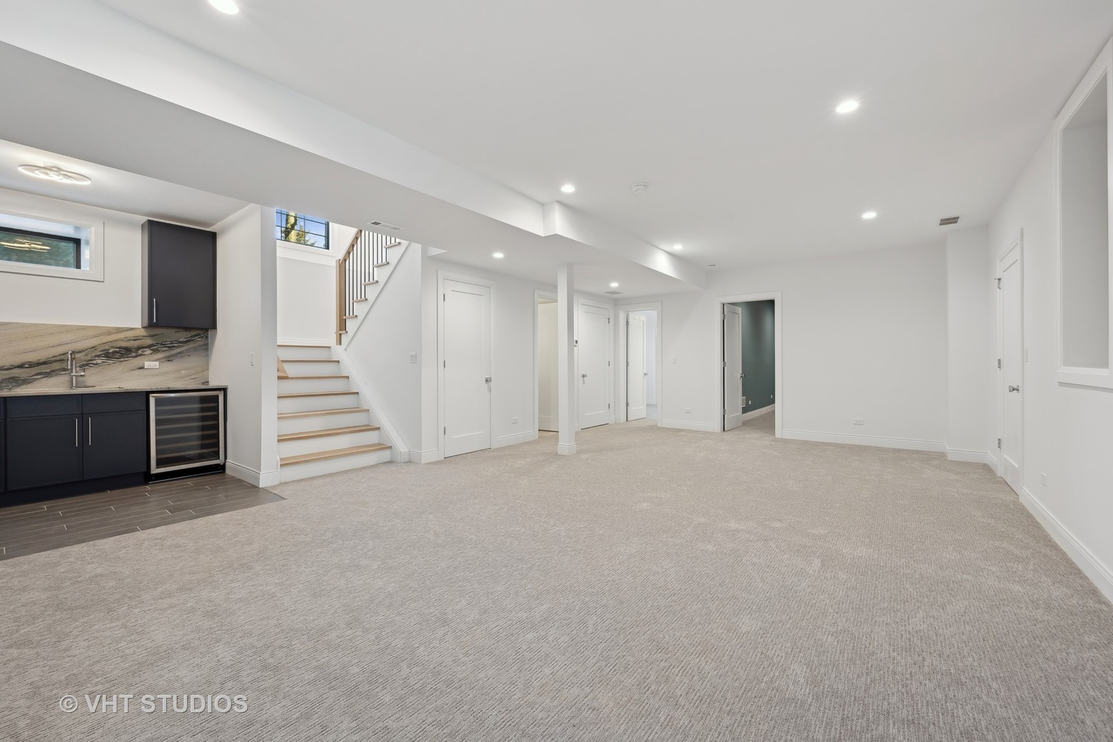 399 Ridge Avenue Winnetka, IL 60093 - Photo 45 of 45 a view of an empty room with a fireplace