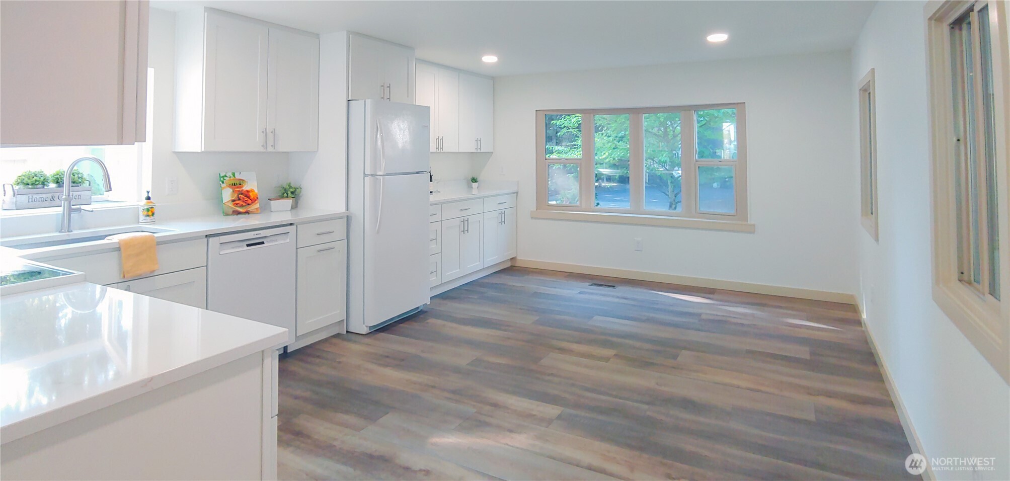 3504 Seattle Hill Road, Unit 30 Bothell, WA 98012 - Photo 9 of 23 a view of kitchen with wooden floor