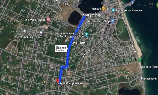 $849,000 | 26 Winthrop Avenue, Oak Bluffs, MA 02557