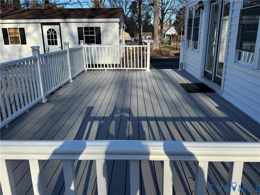 10510 Courtney Road Glen Allen, VA 23060 - Photo 39 of 44 a view of deck with patio