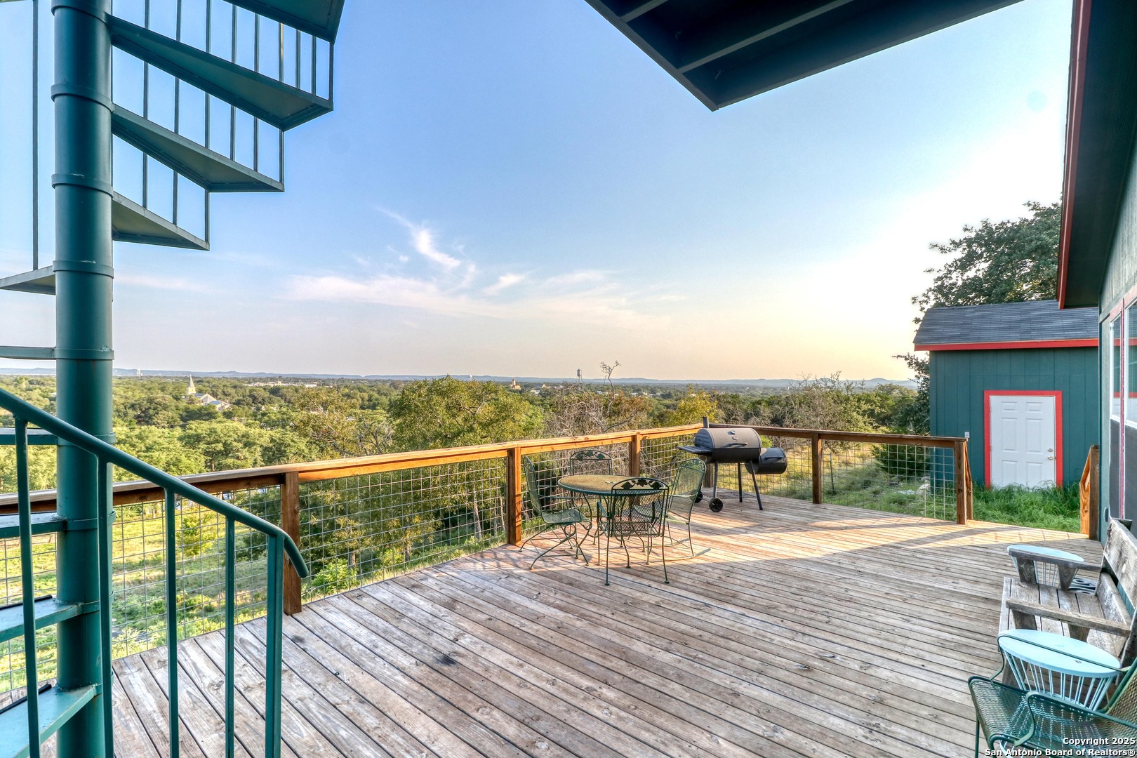 170 Teich Lane Bandera, TX 78003 - Photo 8 of 11 a view of balcony with furniture