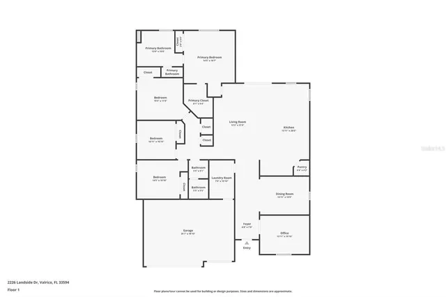 $450,000 | 2226 Landside Drive, Valrico, FL 33594