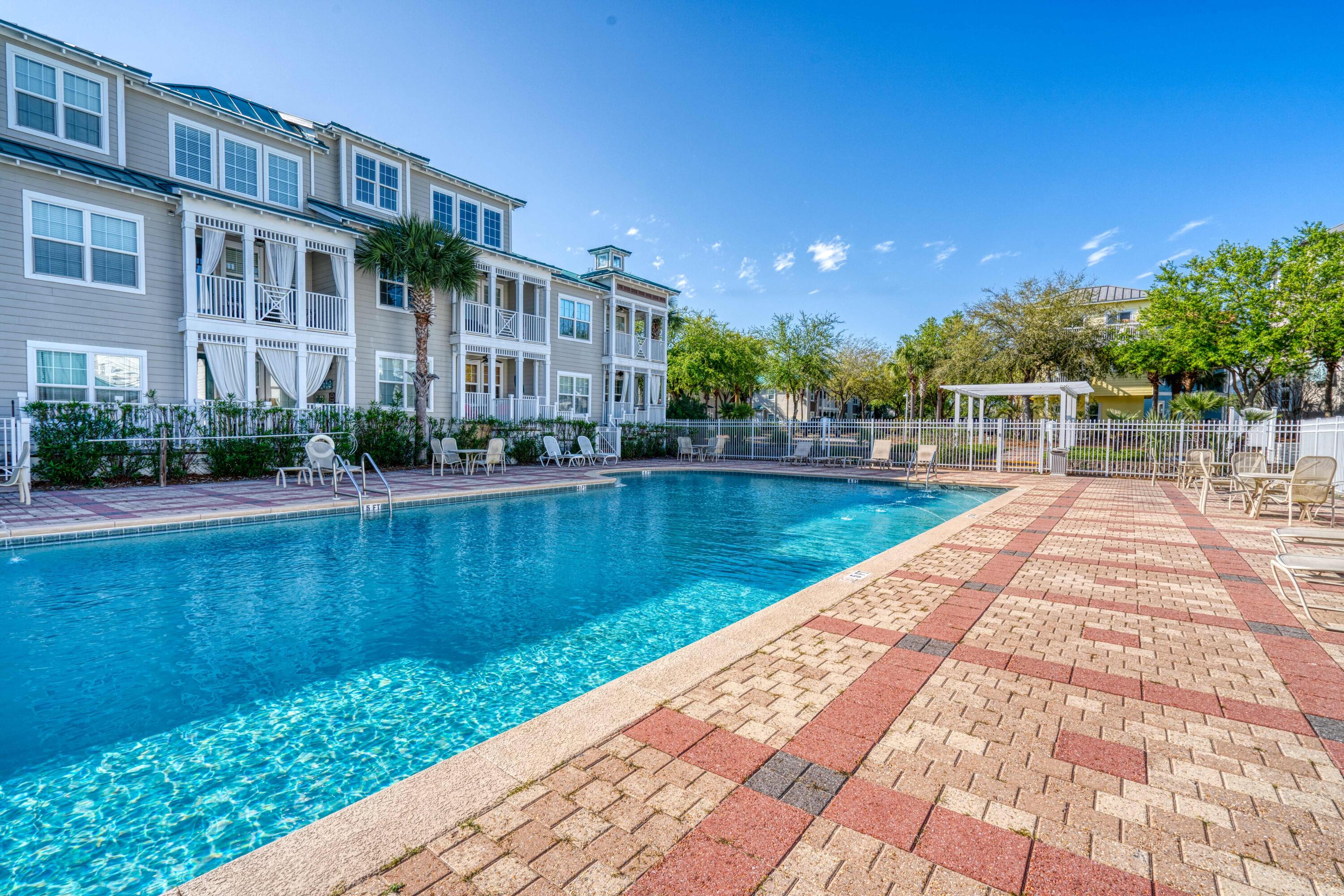 51 Redfish Circle Santa Rosa Beach, FL 32459 - Photo 13 of 17 a view of swimming pool with outdoor space and seating area