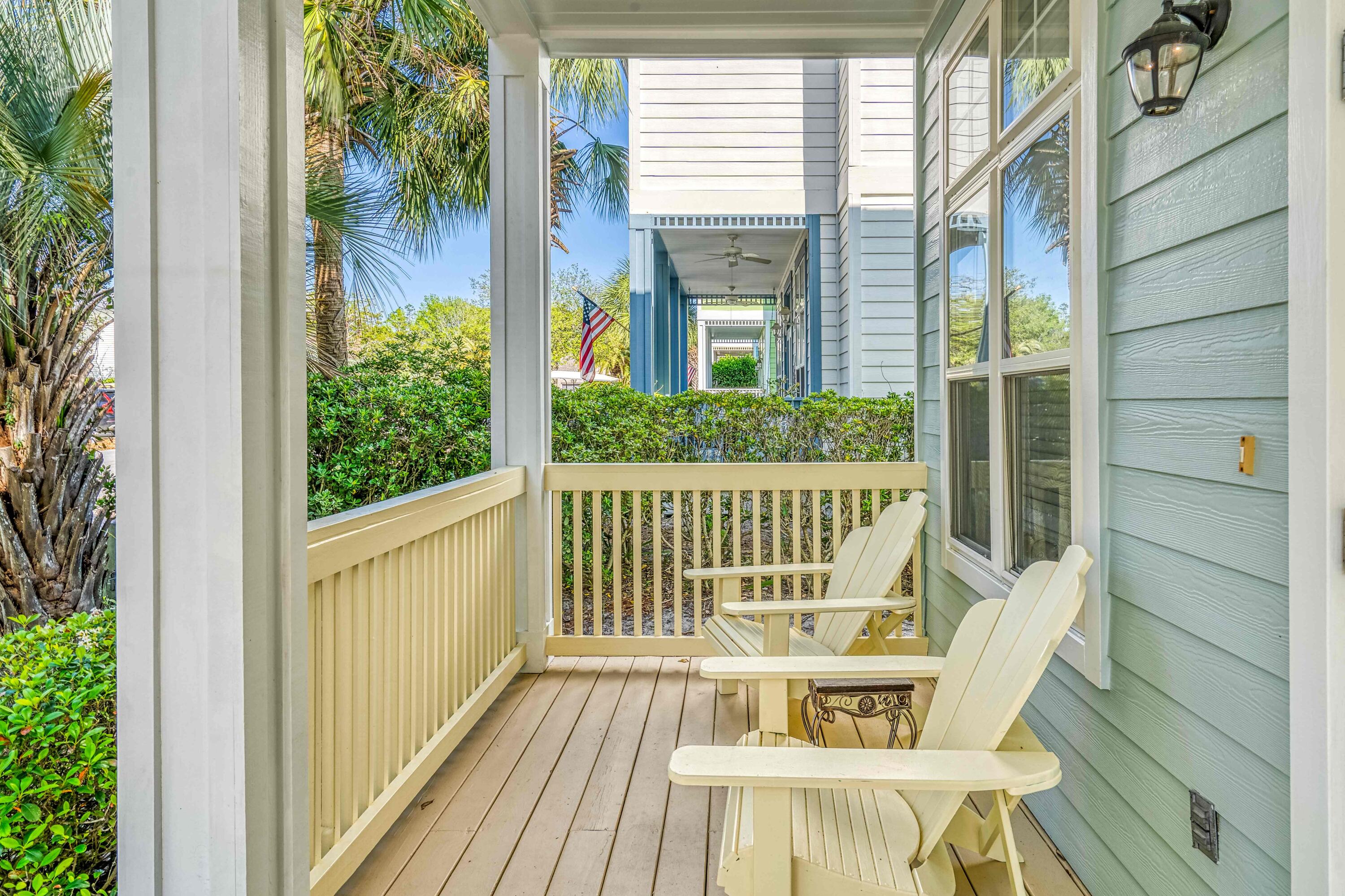 51 Redfish Circle Santa Rosa Beach, FL 32459 - Photo 3 of 17 a view of a chair and table in the balcony
