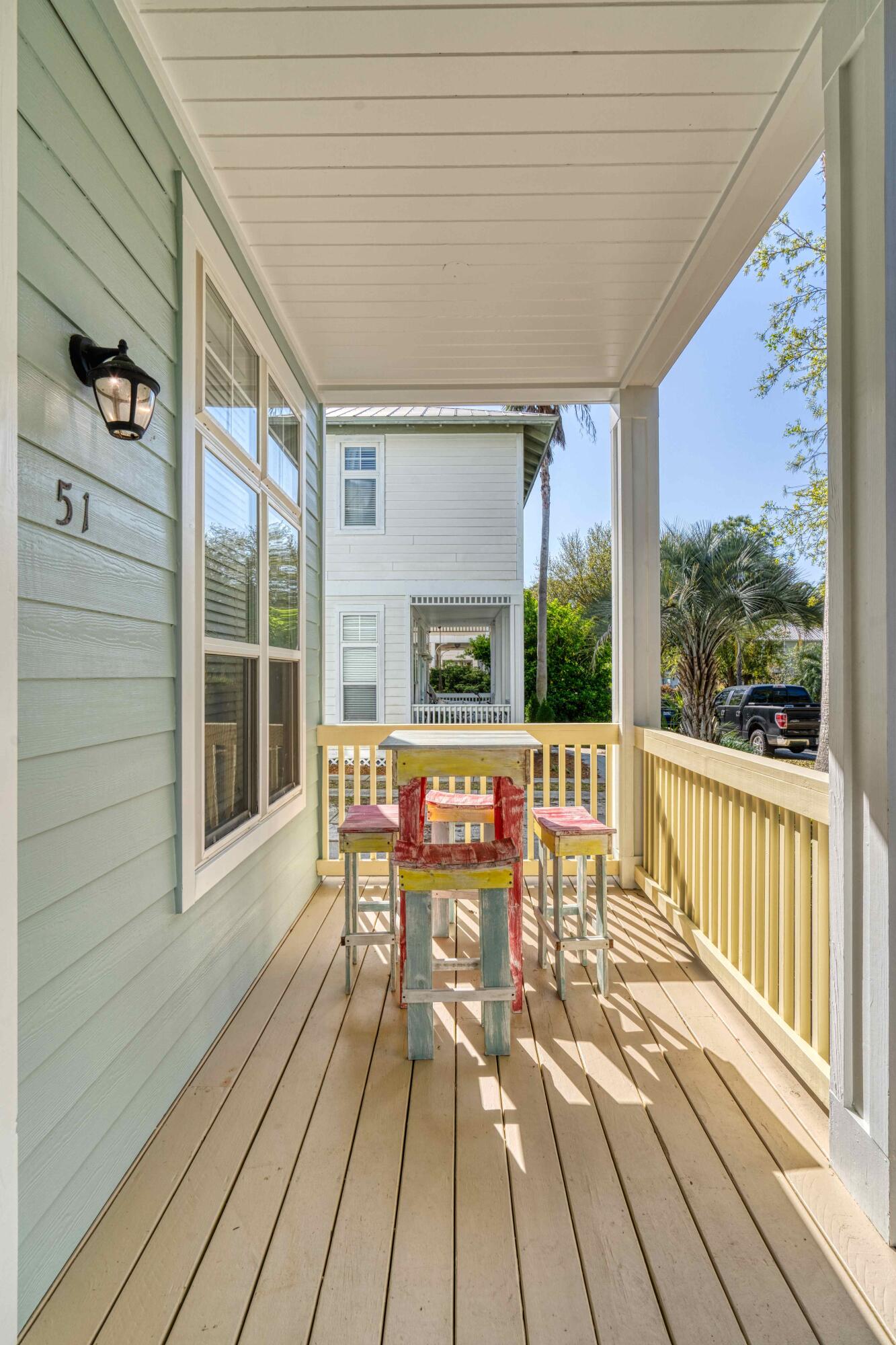 51 Redfish Circle Santa Rosa Beach, FL 32459 - Photo 4 of 17 a view of a two chairs in the balcony