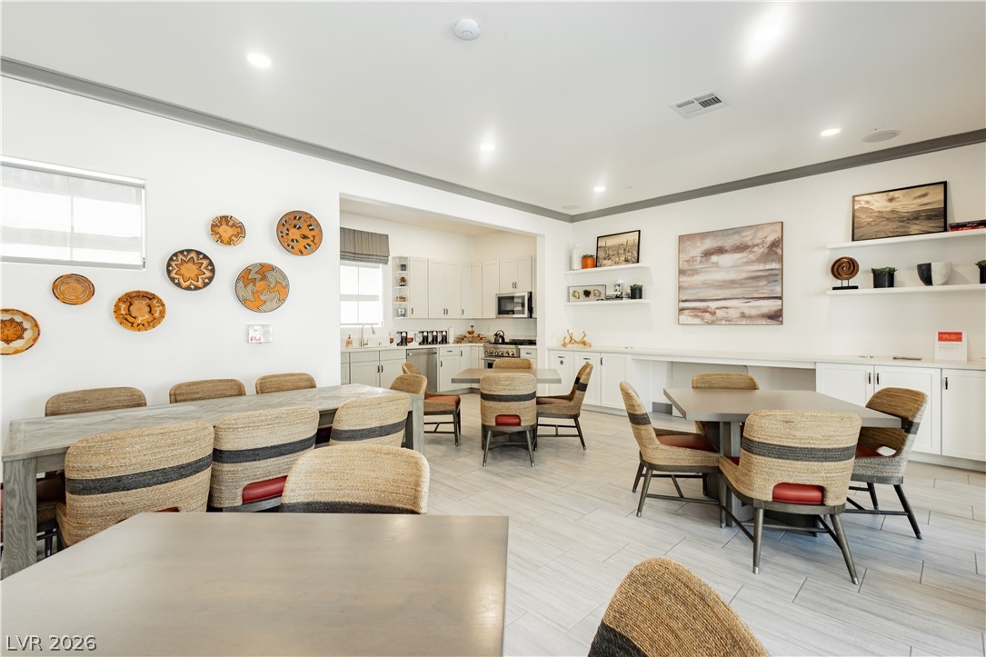 2555 Hampton Road, Unit 3308 Henderson, NV 89052 - Photo 54 of 65 A community dining room offers a comfortable setting for gatherings, complemented by a convenient full kitchen.