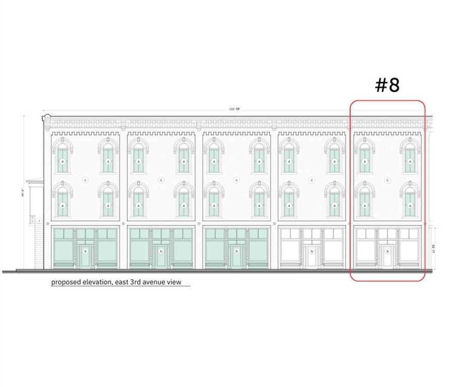 8 East 3rd Avenue Rome, GA 30161 - Photo 15 of 19 a black and white photo of a living room