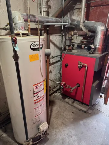 a view of storage and utility room