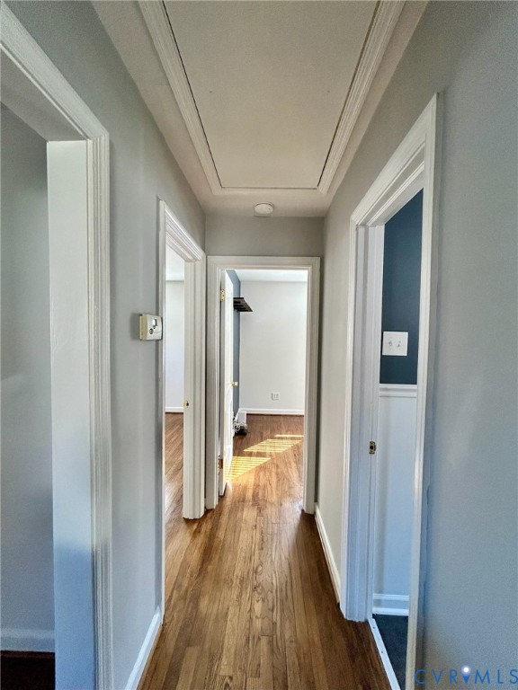 910 Forest View Drive Richmond, VA 23225 - Photo 9 of 23 a view of a hallway with wooden floor