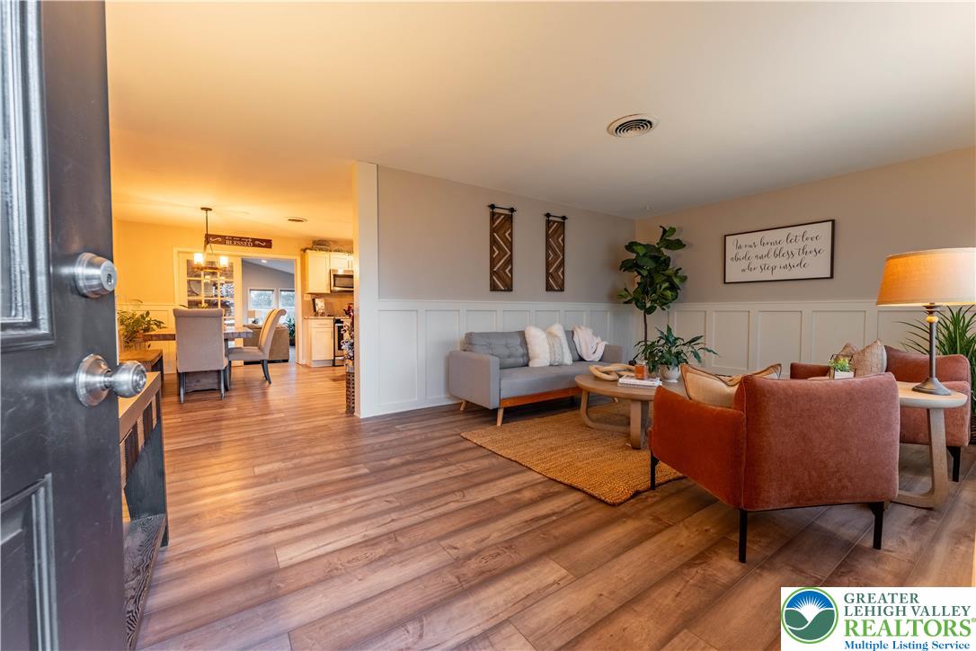 345 South Whitfield Street Nazareth, PA 18064 - Photo 2 of 29 a living room with furniture and wooden floor