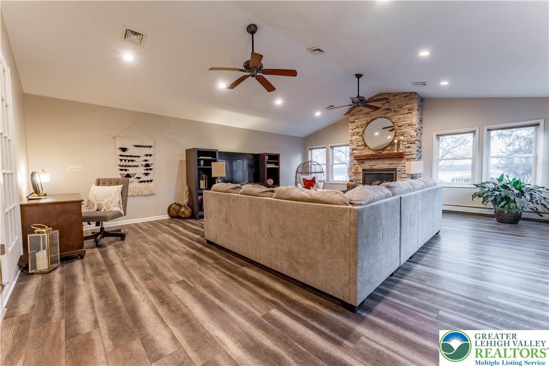 345 South Whitfield Street Nazareth, PA 18064 - Photo 8 of 29 a living room with furniture and a flat screen tv
