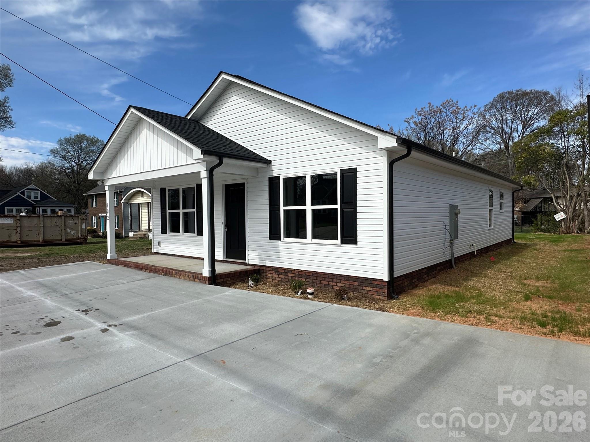 602 Bethpage Road Kannapolis, NC 28081 - Photo 5 of 5 a front view of a house with a garage