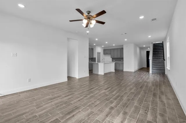wooden floor in an empty room
