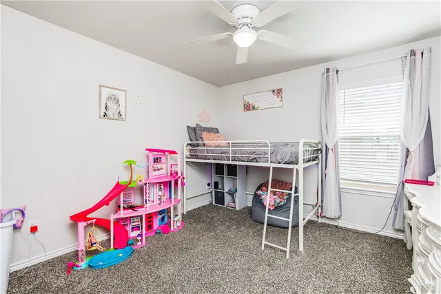 a play room with toys