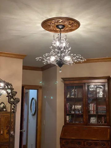 a front view of a house with a garage and a garage