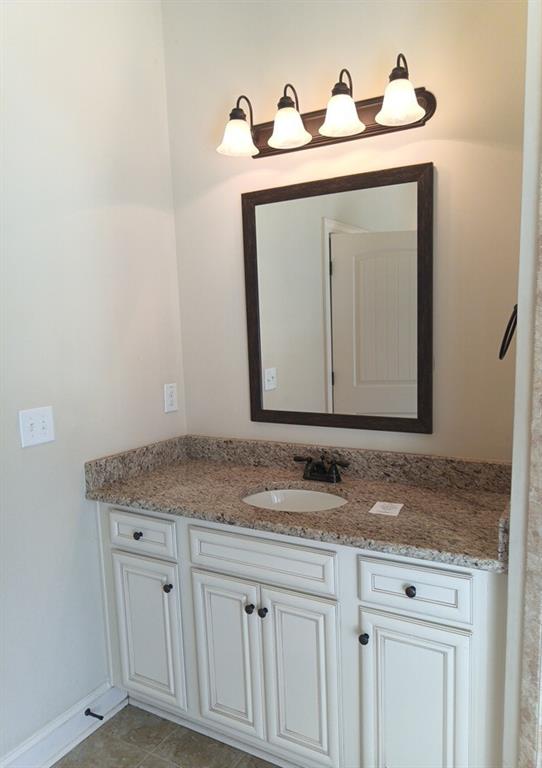 307 Cinnamon Bark Pass Locust Grove, GA 30248 - Photo 14 of 26 a bathroom with a sink and vanity
