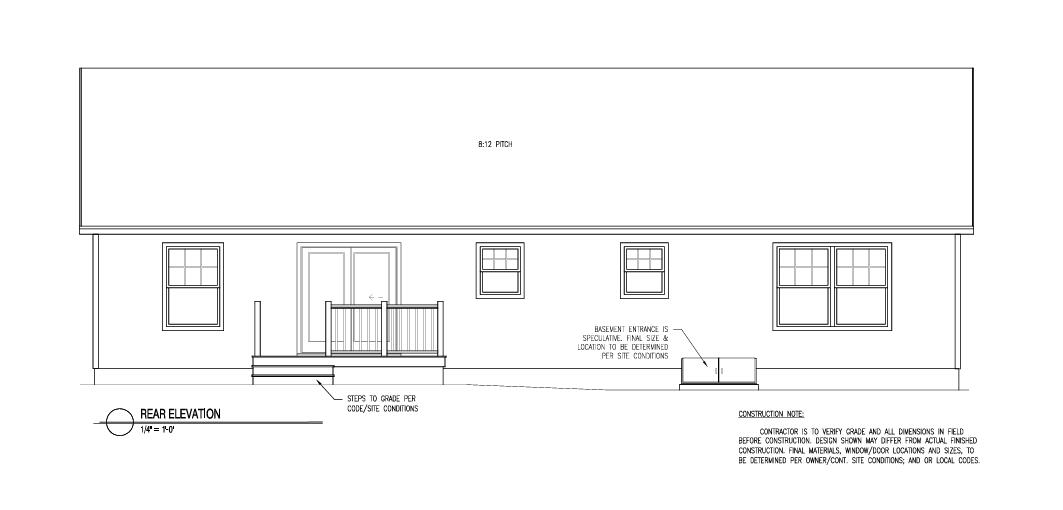 Lot 23 Smally Way Bridgton, ME 04009 - Photo 3 of 4 Rear_picture