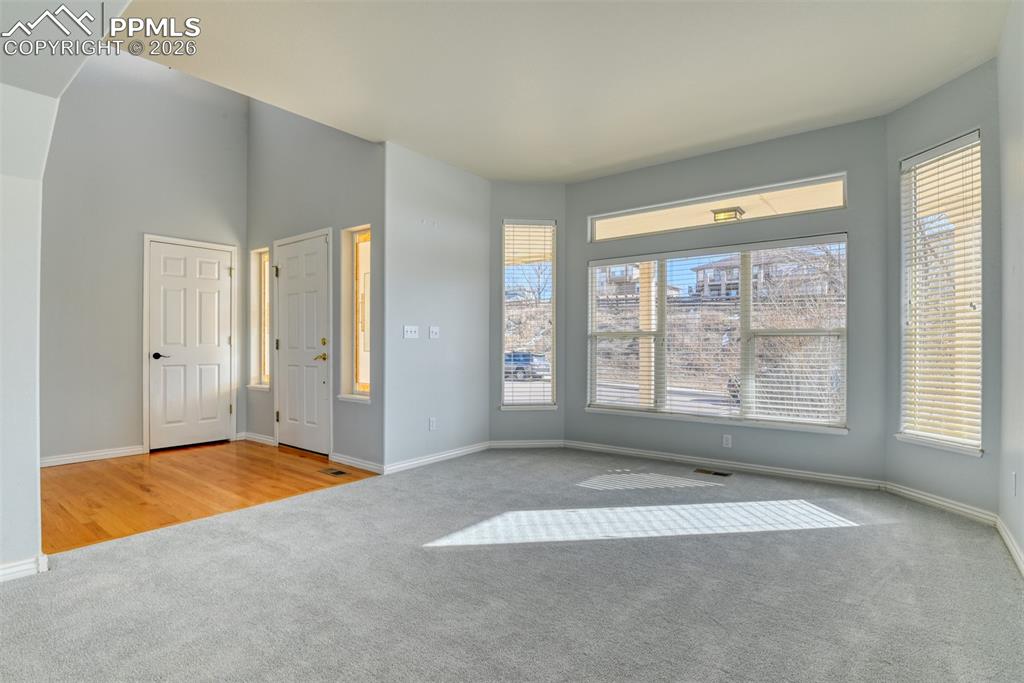 Undisclosed Address Colorado Springs, CO 80921 - Photo 30 of 49 a view of an empty room with a window