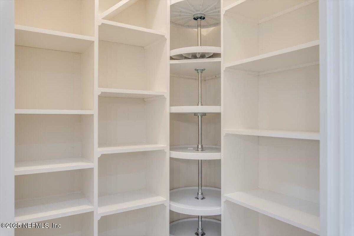 88 North Hamilton Springs Road St. Augustine, FL 32084 - Photo 20 of 73 a view of an empty walk in closet