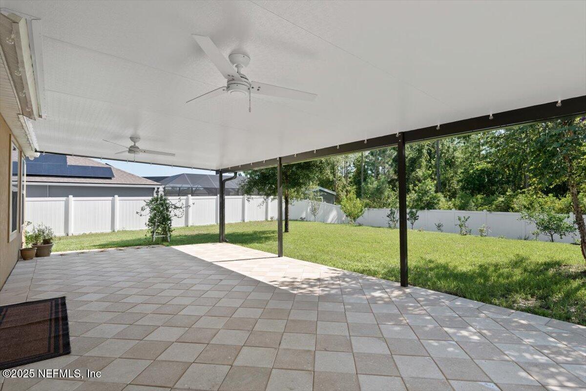 88 North Hamilton Springs Road St. Augustine, FL 32084 - Photo 38 of 73 a view of a house with backyard and porch