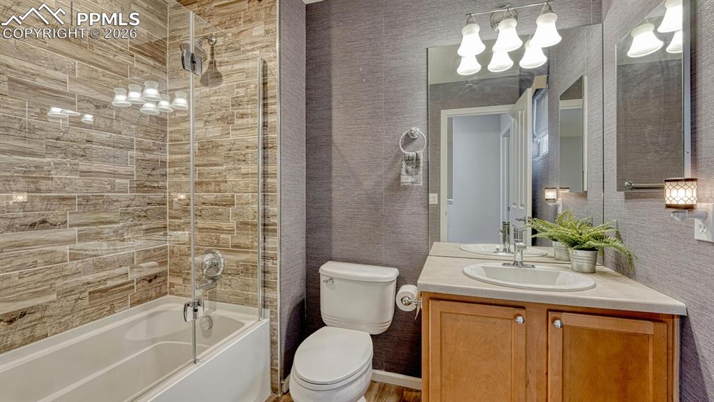 7620 Sandy Springs Point Fountain, CO 80817 - Photo 18 of 24 Custom tile in secondary hall bath!