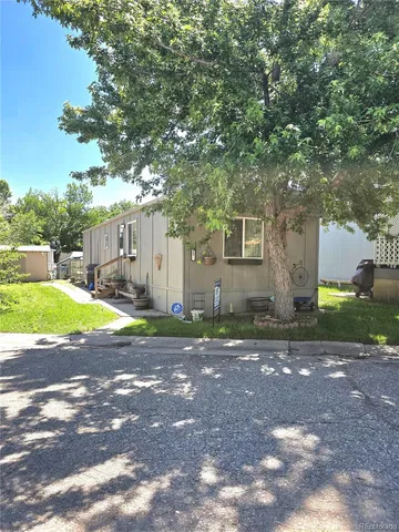 a backyard of a house