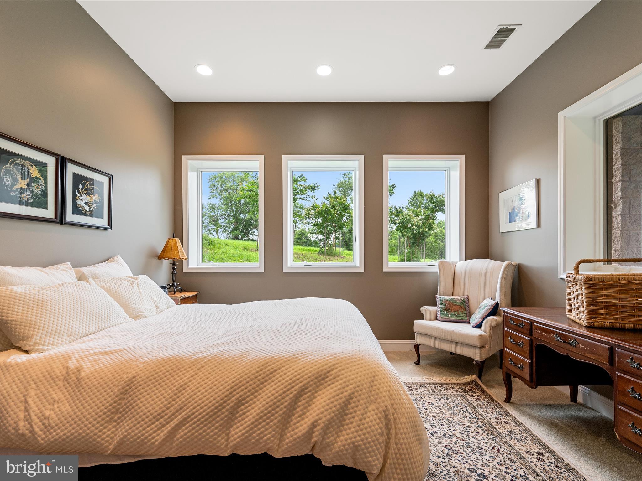 3959 Cobbler Mountain Road Delaplane, VA 20144 - Photo 60 of 106 a bedroom with a bed and wooden floor