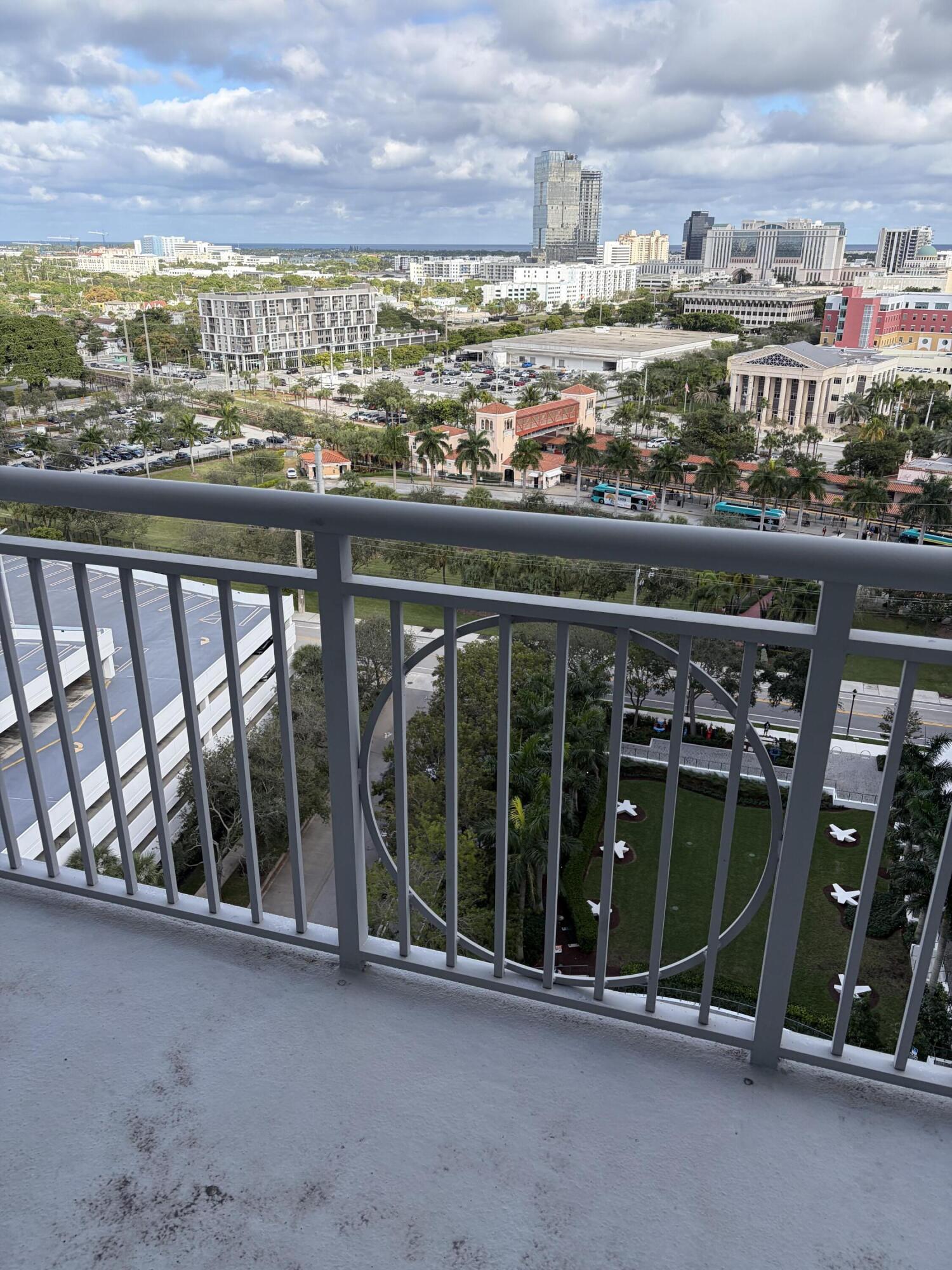 300 South Australian Avenue, Unit 1504 West Palm Beach, FL 33401 - Photo 12 of 27 a view of a balcony